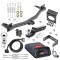 For 2018-2023 Buick Enclave Trailer Hitch Tow PKG w/ Pro Series POD Brake Control + Generic BC Wiring Adapter + 7-Way RV Wiring + 2" & 2-5/16" Ball & Drop Mount By Draw-Tite
