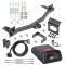 For 2018-2023 Buick Enclave Trailer Hitch Tow PKG w/ Pro Series POD Brake Control + Generic BC Wiring Adapter + 7-Way RV Wiring By Draw-Tite