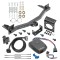 For 2018-2023 Chevrolet Traverse Trailer Hitch Tow PKG w/ Pro Series Pilot Brake Control + Generic BC Wiring Adapter + 7-Way RV Wiring By Draw-Tite