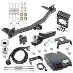 For 2018-2023 Buick Enclave Trailer Hitch Tow PKG w/ Tekonsha Primus IQ Brake Control + 7-Way RV Wiring + 2" & 2-5/16" Ball & Drop Mount By Draw-Tite