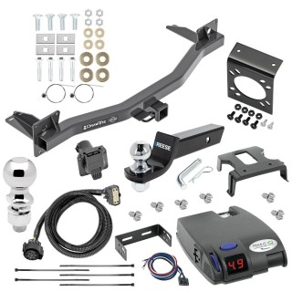 For 2018-2023 Buick Enclave Trailer Hitch kit by: Draw-Tite For 2018-2023 Buick Enclave Trailer Hitch Tow PKG w/ Tekonsha Primus IQ Brake Control + 7-Way RV Wiring + 2" & 2-5/16" Ball & Drop Mount By Draw-Tite