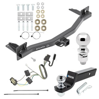 For 2018-2023 Buick Enclave Trailer Hitch kit by: Draw-Tite For 2018-2023 Buick Enclave Trailer Hitch Tow PKG w/ 4-Flat Wiring + Starter Kit Ball Mount w/ 2" Drop & 2" Ball + 2-5/16" Ball By Draw-Tite