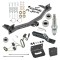 For 2018-2023 Buick Enclave Trailer Hitch Tow PKG w/ 4-Flat Wiring + Ball Mount w/ 2" Drop + Interchangeable Ball 1-7/8" & 2" & 2-5/16" + Wiring Bracket + Dual Hitch & Coupler Locks + Hitch Cover By Draw-Tite