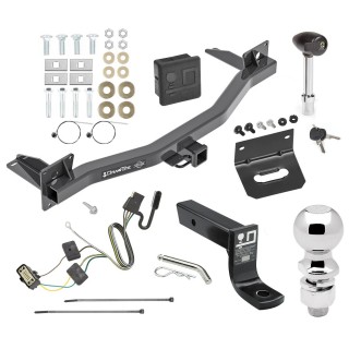 For 2018-2023 Buick Enclave Trailer Hitch kit by: Draw-Tite For 2018-2023 Buick Enclave Trailer Hitch Tow PKG w/ 4-Flat Wiring + Ball Mount w/ 4" Drop + 2-5/16" Ball + Wiring Bracket + Hitch Lock + Hitch Cover By Draw-Tite