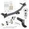 For 2018-2023 Buick Enclave Trailer Hitch kit by: Draw-Tite For 2018-2023 Buick Enclave Trailer Hitch Tow PKG w/ 4-Flat Wiring + Ball Mount w/ 4" Drop + 2-5/16" Ball By Draw-Tite
