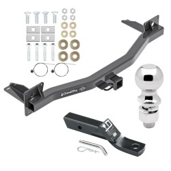 For 2018-2024 Buick Enclave Trailer Hitch Tow PKG w/ Ball Mount w/ 2" Drop + 2-5/16" Ball By Draw-Tite