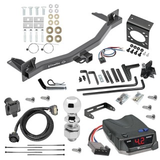 For 2018-2023 Buick Enclave Trailer Hitch kit by: Draw-Tite For 2018-2023 Buick Enclave Trailer Hitch Tow PKG w/ 6K Round Bar Weight Distribution Hitch w/ 2-5/16" Ball + 2" Ball + Pin/Clip + Tekonsha BRAKE-EVN Brake Control + Generic BC Wiring Adapter + 7-Way RV Wiring By Draw-Tite
