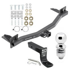 For 2018-2024 Buick Enclave Trailer Hitch Tow PKG w/ Ball Mount w/ 4" Drop + 2" Ball By Draw-Tite