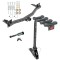 For 2018-2023 Buick Enclave Trailer Hitch Tow PKG w/ 4 Bike Carrier Rack + Hitch Lock By Draw-Tite
