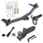 For 2018-2023 Chevy Traverse Trailer Hitch kit by: Draw-Tite For 2018-2023 Chevrolet Traverse Trailer Hitch Tow PKG + Interlock Tactical Starter Kit w/ 2" Drop & 2" Ball + Tactical Hook & Shackle Mount + Tactical Dogbone Lock By Draw-Tite