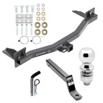 For 2018-2023 Buick Enclave Trailer Hitch kit by: Draw-Tite For 2018-2023 Buick Enclave Trailer Hitch Tow PKG w/ Extended 16" Long Ball Mount w/ 4" Drop + Pin/Clip + 2" Ball By Draw-Tite