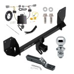 Custom Fit Trailer Hitch Wiring Harness (Plug & Play) 2" Drop Ball-Mount w/ Pin/Clip 1-7/8" Chrome Ball Installation Hardware Installation Instructions 76194 118683 23 63816 Draw-Tite Trailer Tow Hitch 16-23 Volvo XC90 Complete Package Wiri Trailer Tow Hitch For 16-24 Volvo XC90 Complete Package w/ Wiring and 1-7/8" Ball