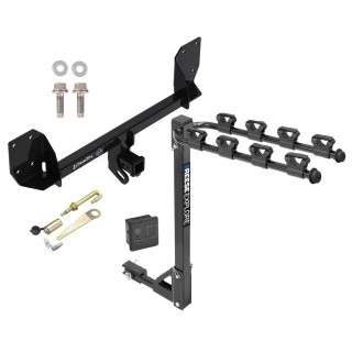 Custom Fit Trailer Hitch 4 Bike Carrier Security J-Pin Rubber Hitch Plug Cover Installation Hardware Installation Instructions 76194 1393100G 63201 7010 Draw-Tite Trailer Tow Hitch 4 Bike Rack 16-23 Volvo XC90 18-23 XC60 tilt away adult or child arms fol Trailer Tow Hitch w/ 4 Bike Rack For 16-24 Volvo XC90 18-24 XC60 tilt away adult or child arms fold down carrier w/ Lock and Cover