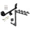 Custom Fit Trailer Hitch 4 Bike Carrier Security J-Pin Rubber Hitch Plug Cover Installation Hardware Installation Instructions 76194 1393100G 63201 7010 Draw-Tite Trailer Tow Hitch 4 Bike Rack 16-23 Volvo XC90 18-23 XC60 tilt away adult or child arms fol Trailer Tow Hitch w/ 4 Bike Rack For 16-24 Volvo XC90 18-24 XC60 tilt away adult or child arms fold down carrier w/ Lock and Cover