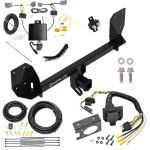 Custom Fit Trailer Hitch Wiring Harness (Plug & Play) Trailer Connector Adapter Brake Control Wiring Kit Circuit Breaker Installation Hardware Installation Instructions 76194 85343 20506 7012a 118683 Draw-Tite Trailer Hitch 7-Way RV Wiring 16-23 Volvo Trailer Hitch w/ 7-Way RV Wiring For 16-24 Volvo XC90 Class 4 2" Receiver All Models