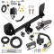 Custom Fit Trailer Hitch Wiring Harness (Plug & Play) 2" Drop Ball-Mount w/ Pin/Clip 2" Chrome Ball Trailer Connector Adapter Brake Control Wiring Kit Circuit Breaker Installation Hardware Installation Instructions 76194 85343 20506 7012a 11 Trailer Hitch Tow Package w/ 7-Way RV Wiring For 16-24 Volvo XC90 w/ 2" Drop Mount 2" Ball Class 4 2" Receiver All Models