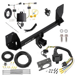 Trailer Hitch w/ 7-Way RV Wiring For 18-24 Volvo XC60 Class 4 2" Receiver All Models  Trailer Hitch w/ 7-Way RV Wiring For 18-24 Volvo XC60 Class 4 2" Receiver All Models