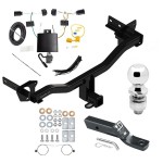 Custom Fit Trailer Hitch Wiring Harness (Plug & Play) 2" Drop Ball-Mount w/ Pin/Clip 2" Chrome Ball Installation Hardware Installation Instructions 76199 118777 23 63845 Draw-Tite Trailer Tow Hitch 18-23 Alfa Romeo Stelvio Except Quadrifogl Trailer Tow Hitch For 18-24 Alfa Romeo Stelvio Except Quadrifoglio Complete Package w/ Wiring and 2" Ball
