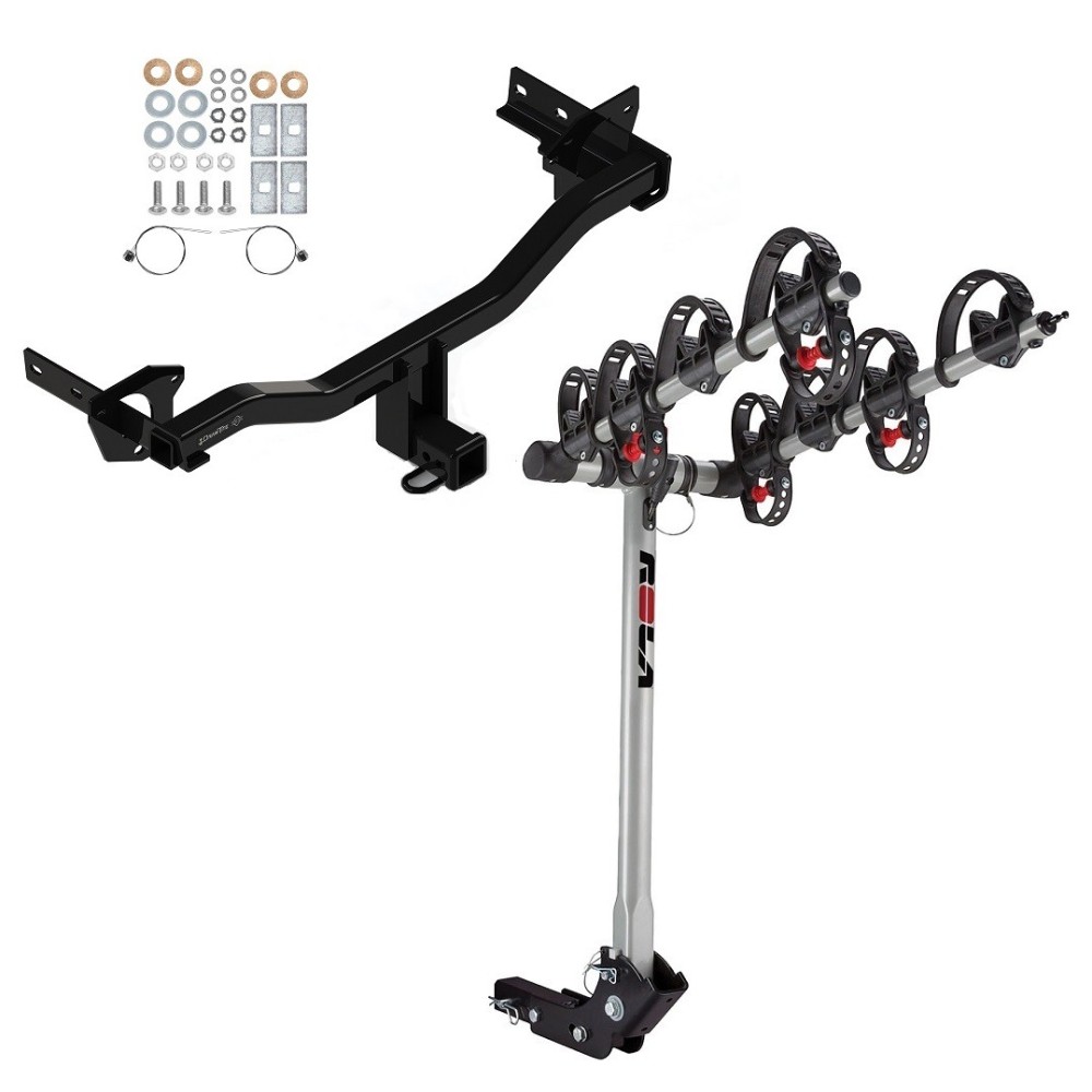 Custom Fit Trailer Hitch Installation Hardware Installation Instructions 76199 59401 Draw-Tite Trailer Tow Hitch 18-23 Alfa Romeo Stelvio Except Quadrifoglio 4 Bike Carrier Rack 18 19 20 21 22 23 2018 2019 2020 2021 2022 2023 Trailer Tow Hitch For 18-24 Alfa Romeo Stelvio Except Quadrifoglio w/ 4 Bike Carrier Rack