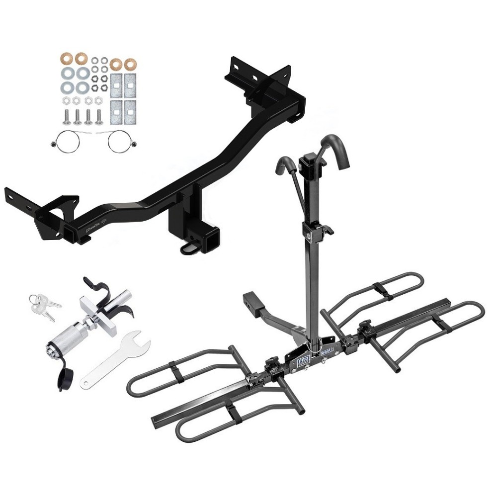 Custom Fit Trailer Hitch 2 Bike Carrier Rail Rack Anti Rattle Device w/ 2 Keys Installation Hardware Installation Instructions 76199 63134 63100 Draw-Tite Trailer Tow Hitch 18-23 Alfa Romeo Stelvio Except Quadrifoglio Platform Style 2 Bike Rack Anti Ratt Trailer Tow Hitch For 18-24 Alfa Romeo Stelvio Except Quadrifoglio Platform Style 2 Bike Rack w/ Anti Rattle Hitch Lock