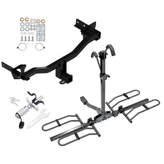 Custom Fit Trailer Hitch 2 Bike Carrier Rail Rack Anti Rattle Device w/ 2 Keys Installation Hardware Installation Instructions 76199 63134 63100 Draw-Tite Trailer Tow Hitch 18-23 Alfa Romeo Stelvio Except Quadrifoglio Platform Style 2 Bike Rack Anti Ratt Trailer Tow Hitch For 18-24 Alfa Romeo Stelvio Except Quadrifoglio Platform Style 2 Bike Rack w/ Anti Rattle Hitch Lock
