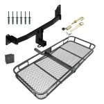 Trailer Tow Hitch For 18-23 BMW X2 Basket Cargo Carrier Platform Hitch Lock and Cover