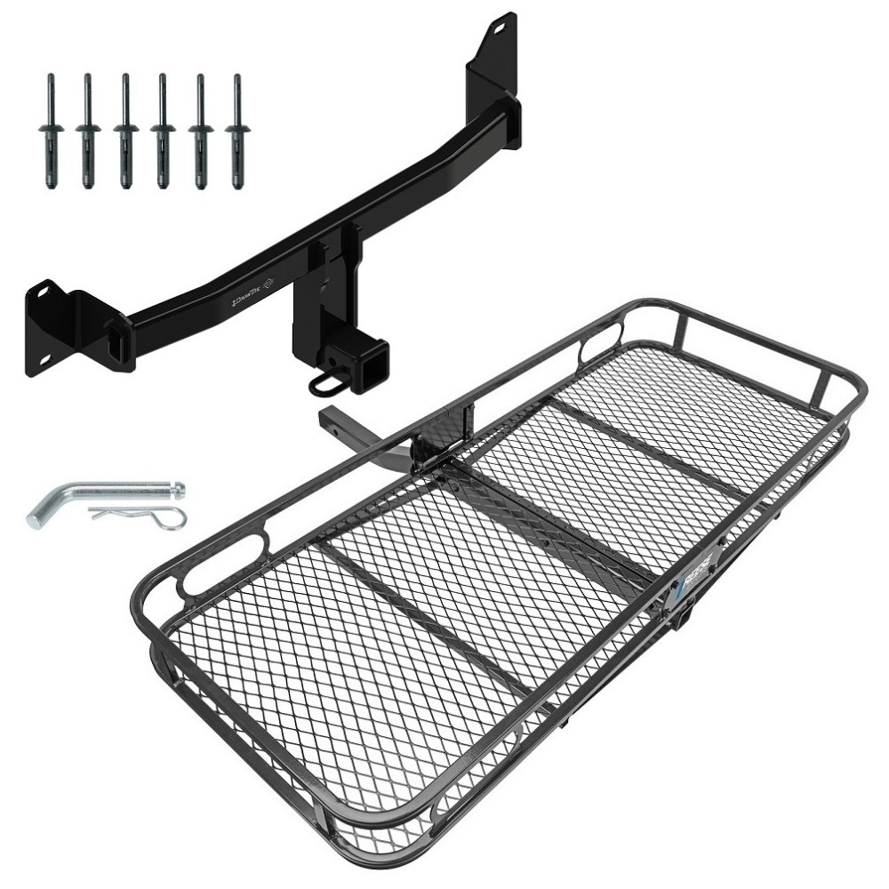 Custom Fit Trailer Hitch w/ Pin & Clip Cargo Hitch Basket Installation Hardware Installation Instructions 76200 63153 63240 Draw-Tite Trailer Tow Hitch 18-23 BMW X2 Basket Cargo Carrier Platform Hitch Pin 18 19 20 21 22 23 2018 2019 2020 2021 2022 20 Trailer Tow Hitch For 18-23 BMW X2 Basket Cargo Carrier Platform w/ Hitch Pin