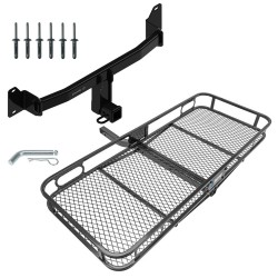 Trailer Tow Hitch For 18-23 BMW X2 Basket Cargo Carrier Platform w/ Hitch Pin