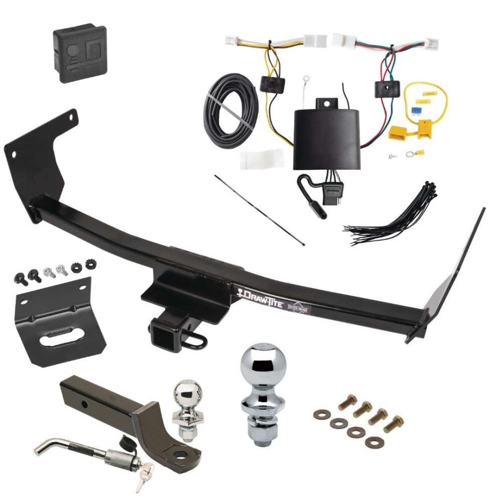 Ultimate Tow Package For 2022 Lexus NX250 NX350 NX350h NX450h+ Trailer Hitch w/ Plug & Play Wiring 2" Drop Mount Dual 2" and 1-7/8" Ball Lock Bracket Cover 2" Receiver Ultimate Tow Package For 2022 Lexus NX250 NX350 NX350h NX450h+ Trailer Hitch w/ Plug & Play Wiring 2" Drop Mount Dual 2" and 1-7/8" Ball Lock Bracket Cover 2" Receiver
