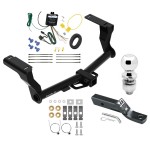 Trailer Tow Hitch For 18-24 Subaru Crosstrek Hybrid Complete Package w/ Wiring and 2" Ball Trailer Tow Hitch For 18-24 Subaru Crosstrek Hybrid Complete Package w/ Wiring and 2" Ball