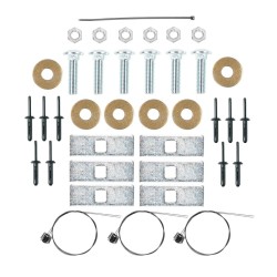 Trailer Tow Hitch Hardware Fastener Kit For 09-20 Dodge Journey All Styles 2" Towing Receiver Class 3 Trailer Tow Hitch Hardware Fastener Kit For 09-20 Dodge Journey All Styles 2" Towing Receiver Class 3