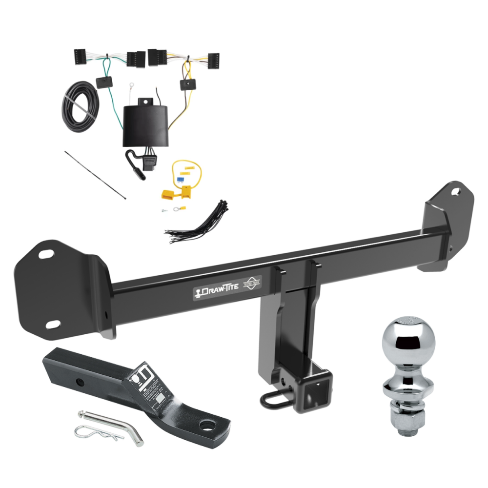 Trailer Tow Hitch For 22-24 BMW X3 Complete Package w/ Wiring and 1-7/8" Ball Trailer Tow Hitch For 22-24 BMW X3 Complete Package w/ Wiring and 1-7/8" Ball