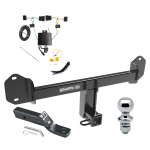 Trailer Tow Hitch For 22-24 BMW X3 Complete Package w/ Wiring and 1-7/8" Ball Trailer Tow Hitch For 22-24 BMW X3 Complete Package w/ Wiring and 1-7/8" Ball