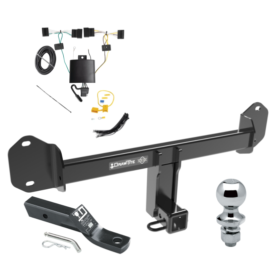 Trailer Tow Hitch For 22-24 BMW X3 Complete Package w/ Wiring and 1-7/8" Ball Trailer Tow Hitch For 22-24 BMW X3 Complete Package w/ Wiring and 1-7/8" Ball