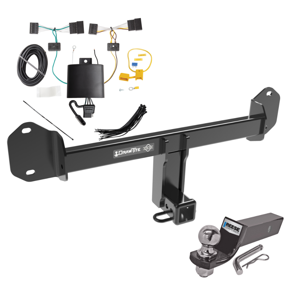 Trailer Tow Hitch For 18-21 BMW X3 Complete Package w/ Wiring and 2" Ball Trailer Tow Hitch For 18-21 BMW X3 Complete Package w/ Wiring and 2" Ball
