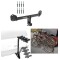 Trailer Hitch w/ 4 Bike Rack For 11-24 BMW X3 19-24 X4 Approved for Recreational & Offroad Use Carrier for Adult Woman or Child Bicycles Foldable Trailer Hitch w/ 4 Bike Rack For 11-24 BMW X3 19-24 X4 Approved for Recreational & Offroad Use Carrier for Adult Woman or Child Bicycles Foldable