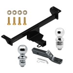 Custom Fit Trailer Hitch 2" Drop Ball-Mount w/ Pin/Clip 1-7/8" and 2" Chrome Ball Installation Hardware Installation Instructions 76240 23 63845 63816 Draw-Tite Trailer Tow Hitch 19-22 Infiniti QX50 2" Receiver 1-7/8" and 2" Trailer Tow Hitch For 19-24 Infiniti QX50 2" Receiver w/ 1-7/8" and 2" Ball
