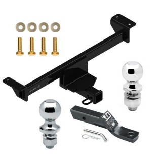 Custom Fit Trailer Hitch 2" Drop Ball-Mount w/ Pin/Clip 1-7/8" and 2" Chrome Ball Installation Hardware Installation Instructions 76240 23 63845 63816 Draw-Tite Trailer Tow Hitch 19-22 Infiniti QX50 2" Receiver 1-7/8" and 2" Trailer Tow Hitch For 19-24 Infiniti QX50 2" Receiver w/ 1-7/8" and 2" Ball