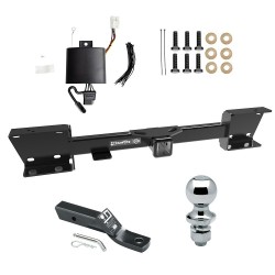  Trailer Tow Hitch For 19-24 Subaru Ascent Complete Package Wiring & 1-7/8" Ball
