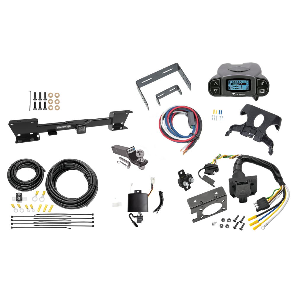 76253 85343 20506 7012a 118790 21536 90195 Draw-Tite Trailer Hitch Tow Package Prodigy P3 Brake Control 19-22 Subaru Ascent 7-Way RV Wiring 2" Drop Mount 2" Ball Class 3 2" Receiver Tekonsha 19 20 21 22 2019 2020 2021 2022 Trailer Hitch Tow Package Prodigy P3 Brake Control For 19-24 Subaru Ascent w/ 7-Way RV Wiring 2" Drop Mount 2" Ball Class 3 2" Receiver Draw-Tite Tekonsha