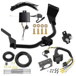 Custom Fit Trailer Hitch Wiring Harness (Plug & Play) Trailer Connector Adapter Brake Control Wiring Kit Circuit Breaker Installation Hardware Installation Instructions 76268 85343 20506 7012a 118800 Draw-Tite Trailer Hitch 7-Way RV Wiring 19-22 Acura Trailer Hitch w/ 7-Way RV Wiring For 19-24 Acura RDX With +12V Power Provision Class 3 2" Receiver