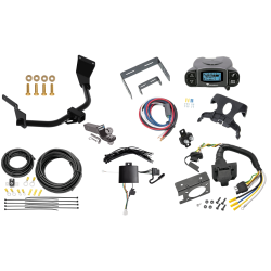 Trailer Hitch Tow Package Prodigy P3 Brake Control For 19-24 Acura RDX With +12V Power Provision w/ 7-Way RV Wiring 2" Drop Mount 2" Ball Class 3 2" Receiver Draw-Tite Tekonsha