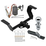 Trailer Tow Hitch For 19-24 Subaru Forester Complete Package w/ Wiring and 1-7/8" Ball Trailer Tow Hitch For 19-24 Subaru Forester Complete Package w/ Wiring and 1-7/8" Ball