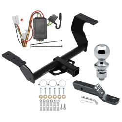 Trailer Tow Hitch For 19-25 Subaru Forester Complete Package w/ Wiring and 1-7/8" Ball