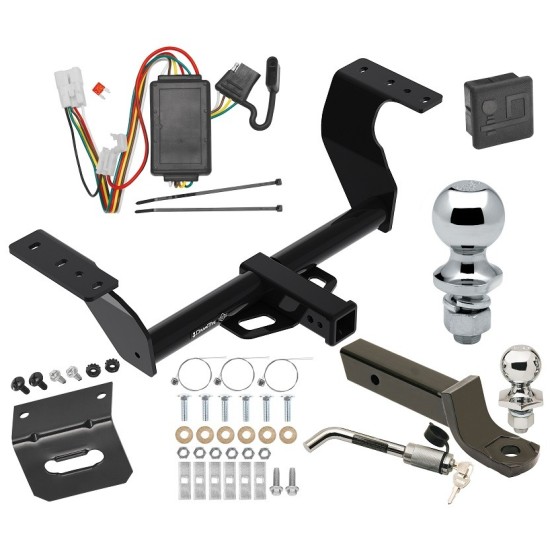 Ultimate Tow Package For 19-24 Subaru Forester Trailer Hitch w/ Wiring 2" Drop Mount Dual 2" and 1-7/8" Ball Lock Bracket Cover 2" Receiver Ultimate Tow Package For 19-24 Subaru Forester Trailer Hitch w/ Wiring 2" Drop Mount Dual 2" and 1-7/8" Ball Lock Bracket Cover 2" Receiver