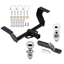 Trailer Tow Hitch For 19-25 Subaru Forester 22-24 WRX 2" Receiver w/ 1-7/8" and 2" Ball Trailer Tow Hitch For 19-25 Subaru Forester 22-24 WRX 2" Receiver w/ 1-7/8" and 2" Ball