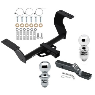 Trailer Tow Hitch For 19-24 Subaru Forester 22-23 WRX 2" Receiver w/ 1-7/8" and 2" Ball Trailer Tow Hitch For 19-24 Subaru Forester 22-23 WRX 2" Receiver w/ 1-7/8" and 2" Ball