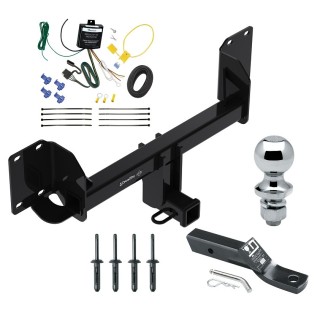 Custom Fit Trailer Hitch Wiring Harness (Requires Splicing) 2" Drop Ball-Mount w/ Pin/Clip 1-7/8" Chrome Ball Installation Hardware Installation Instructions 76288 119148 23 63816 Draw-Tite Trailer Tow Hitch 19-23 BMW X5 Except M Sport Complete Trailer Tow Hitch For 19-25 BMW X5 Except M Sport Complete Package w/ Wiring and 1-7/8" Ball
