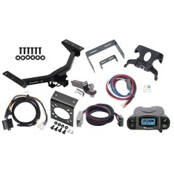 Trailer Hitch Tow Package Prodigy P3 Brake Control For 19-24 Honda Passport w/ 7-Way RV Wiring 2" Drop Mount 2" Ball Class 4 2" Receiver Draw-Tite Tekonsha Trailer Hitch Tow Package Prodigy P3 Brake Control For 19-24 Honda Passport w/ 7-Way RV Wiring 2" Drop Mount 2" Ball Class 4 2" Receiver Draw-Tite Tekonsha
