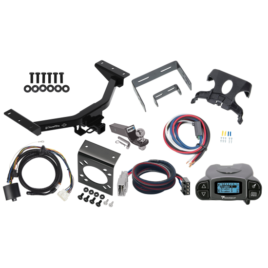 76290 118291 20212 21536 3070 90195 Draw-Tite Trailer Hitch Tow Package Prodigy P3 Brake Control 19-23 Honda Passport 7-Way RV Wiring 2" Drop Mount 2" Ball Class 4 2" Receiver Tekonsha 19 20 21 22 23 2019 2020 2021 2022 2023 Trailer Hitch Tow Package Prodigy P3 Brake Control For 19-24 Honda Passport w/ 7-Way RV Wiring 2" Drop Mount 2" Ball Class 4 2" Receiver Draw-Tite Tekonsha